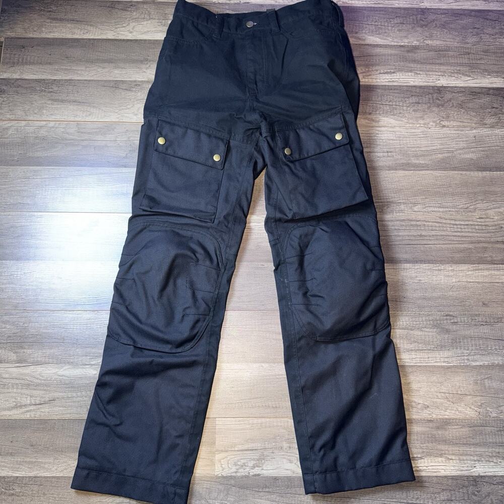 Scorpion Exo Birmingham Wax-coated Waterproof Adventure Pants Black Small 30x32